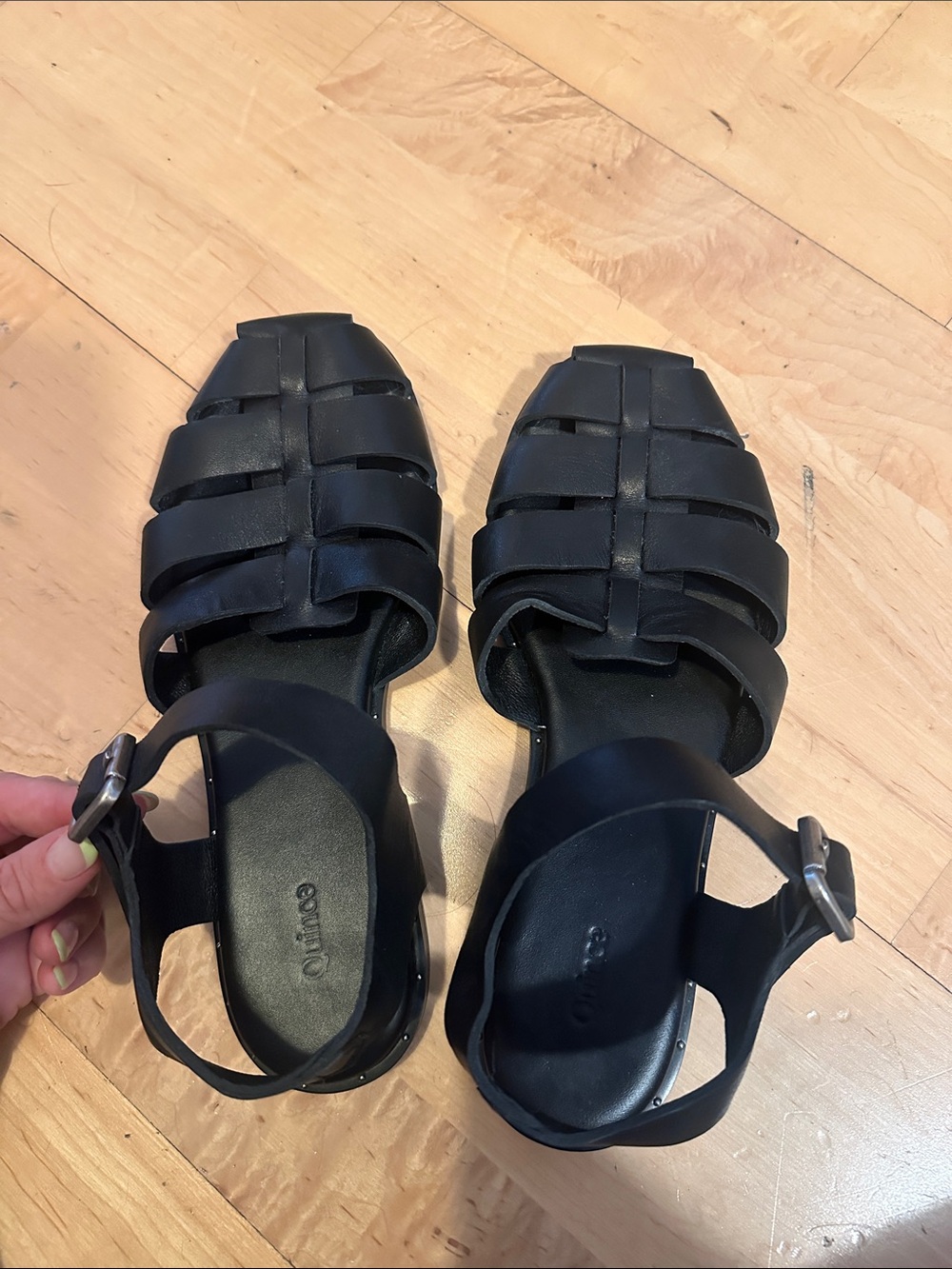 Quince Italian leather Fisherman Sandals - Picture 8 of 9